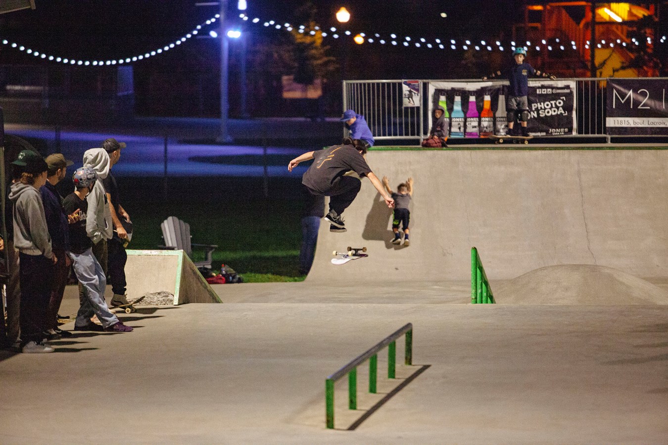 Une soirée renversante au skatepark de Saint-Georges
