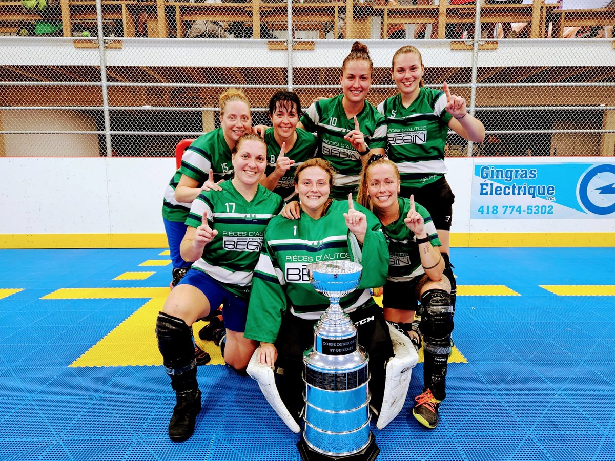 Dek hockey: une fin de saison historique à Saint-Georges