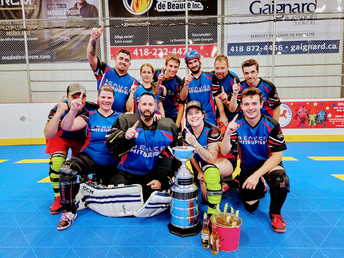Dek hockey: une fin de saison historique à Saint-Georges