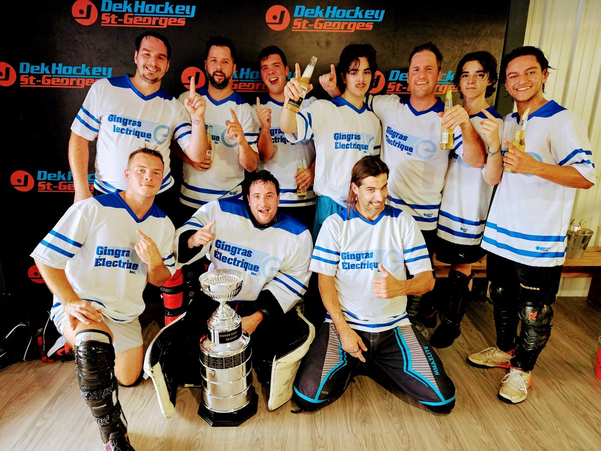 Dek hockey: une fin de saison historique à Saint-Georges