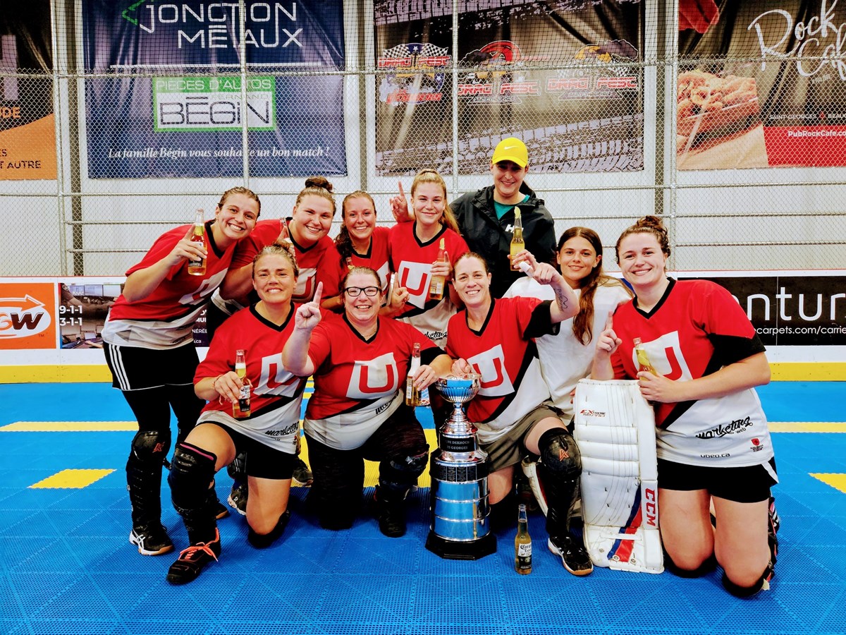 Dek hockey: une fin de saison historique à Saint-Georges