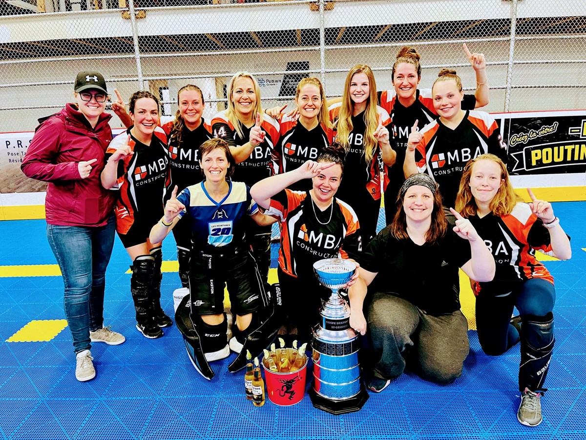 Dek hockey: une fin de saison historique à Saint-Georges