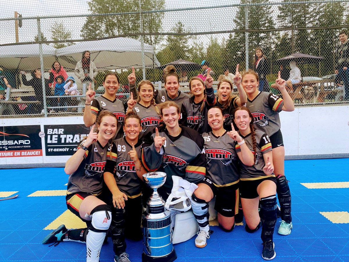 Dek hockey: une fin de saison historique à Saint-Georges