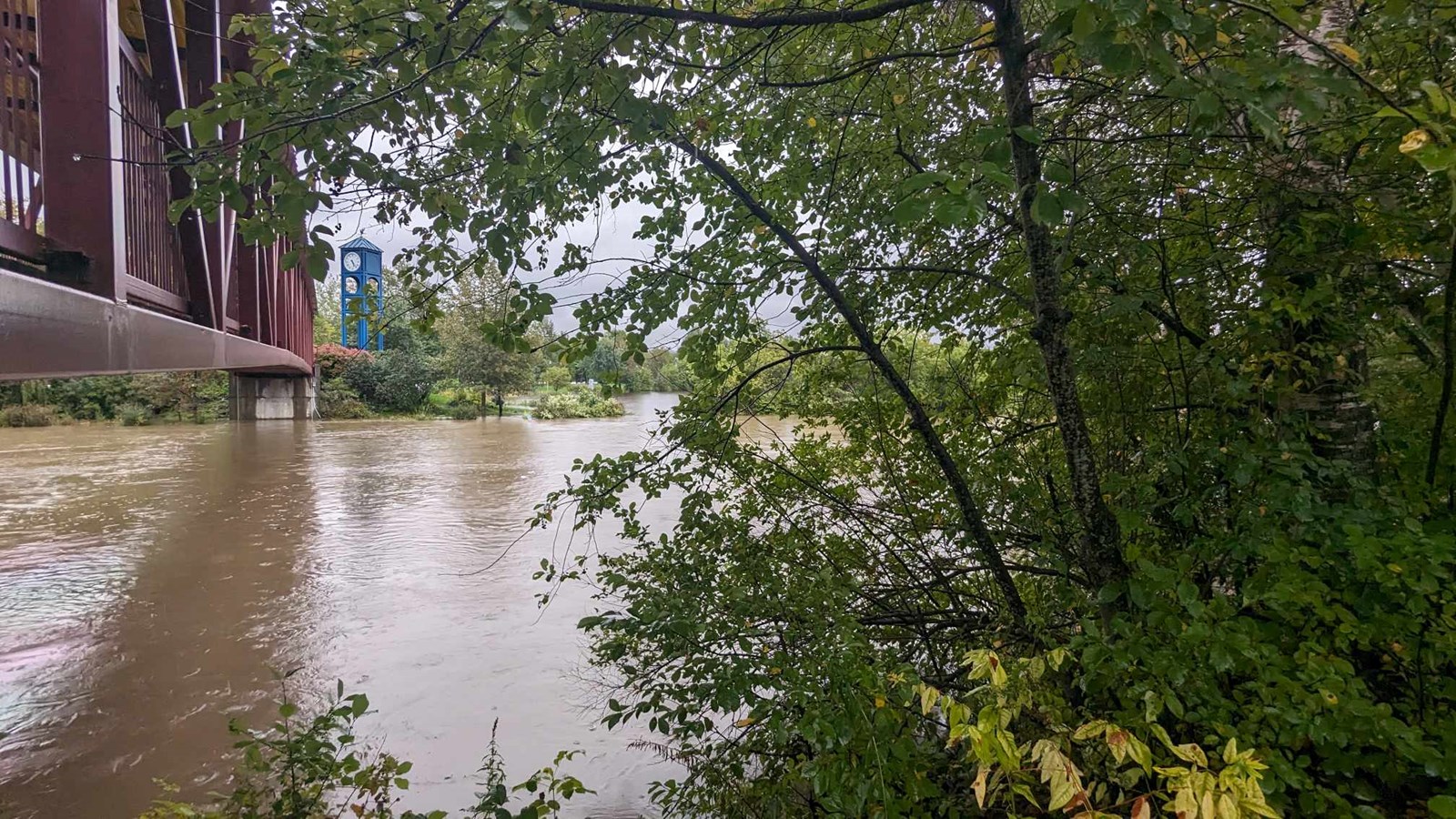 Montée des eaux de la Chaudière