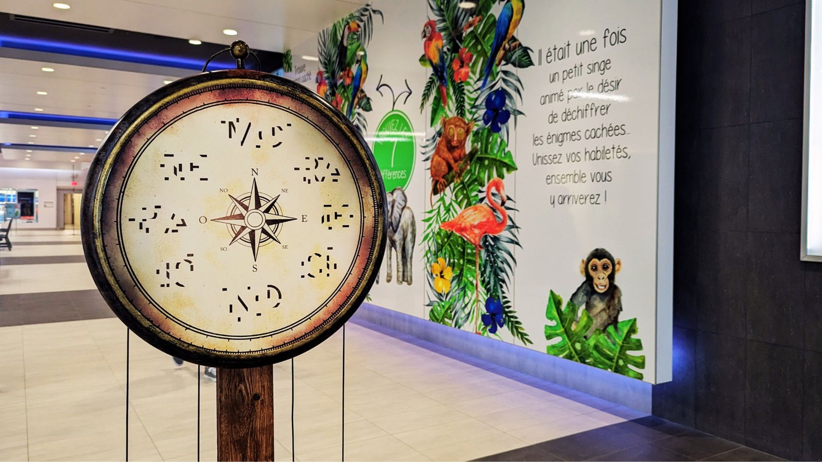 Un jeu d'évasion à réaliser au Carrefour Saint-Georges