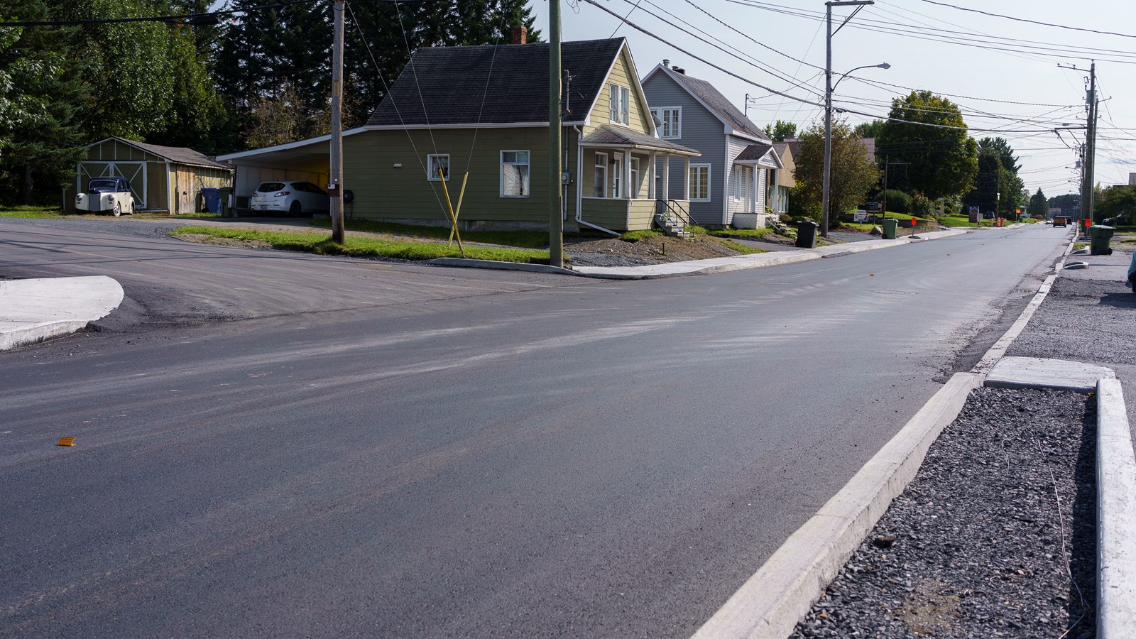 Route 204 à Saint-Martin: la phase 1 des travaux tire à sa fin
