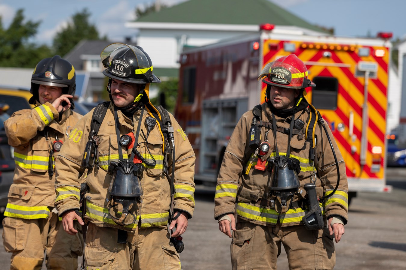 Un incendie industriel à Saint-Isidore