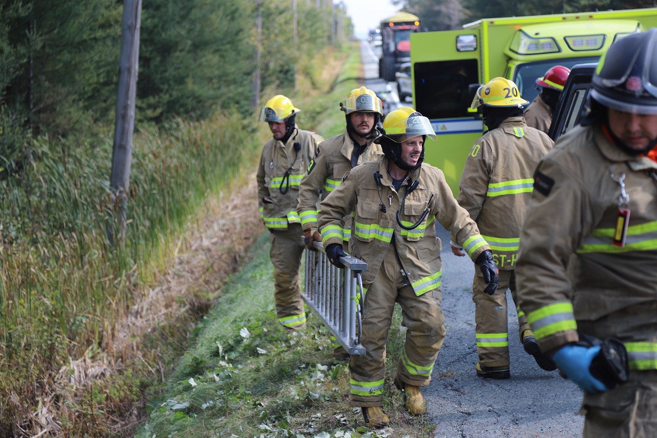 Accident de la route à Saint-Honoré-de-Shenley