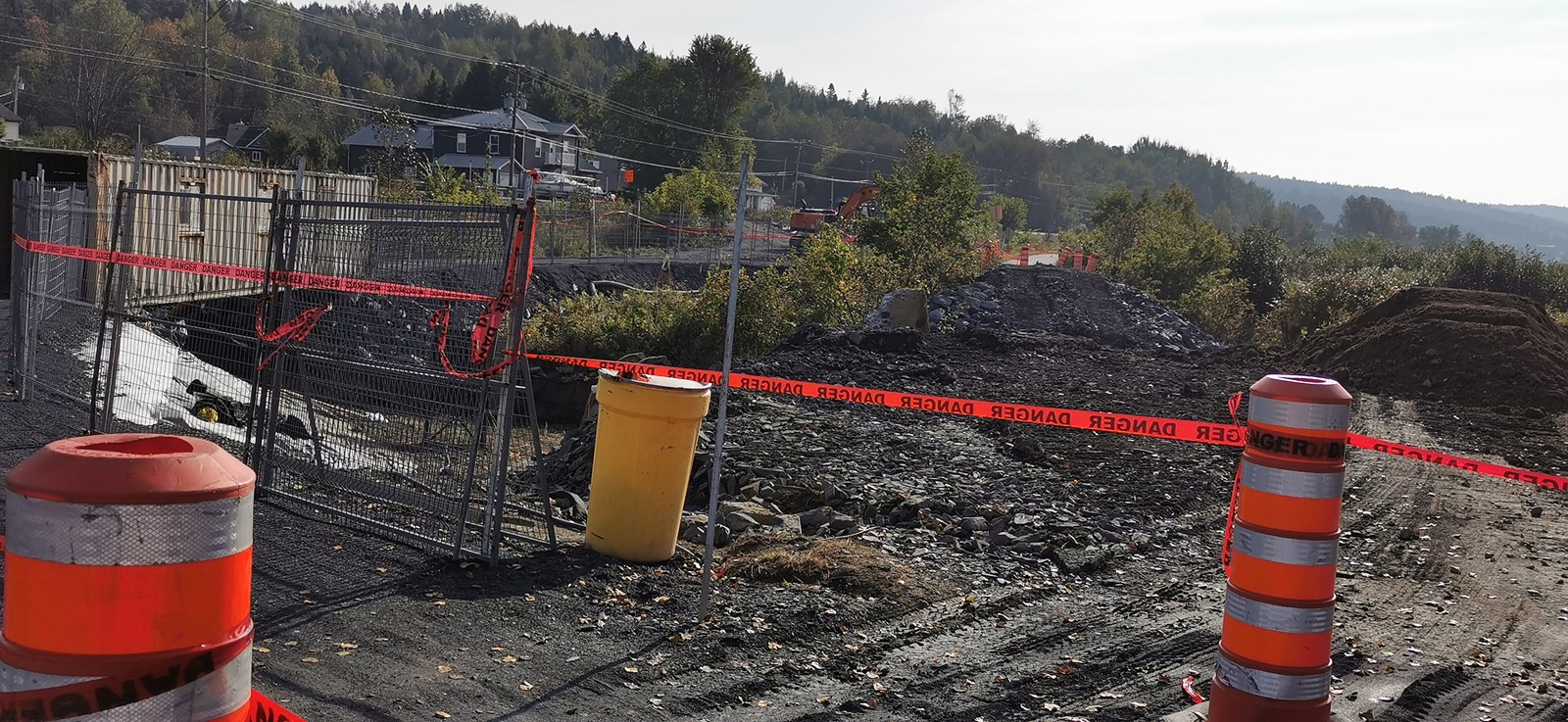 Nouveau ponceau aux Rapides-du-Diable: les travaux progressent bien