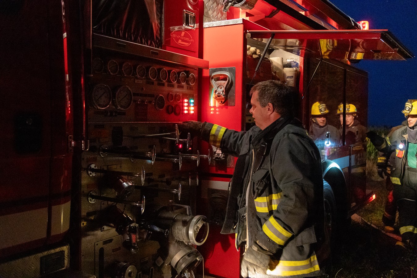 Véhicule en feu à Saint-Joseph-de-Beauce