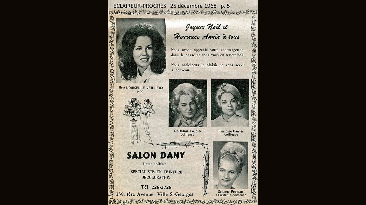 Les anciennes coiffeuses de Saint-Georges