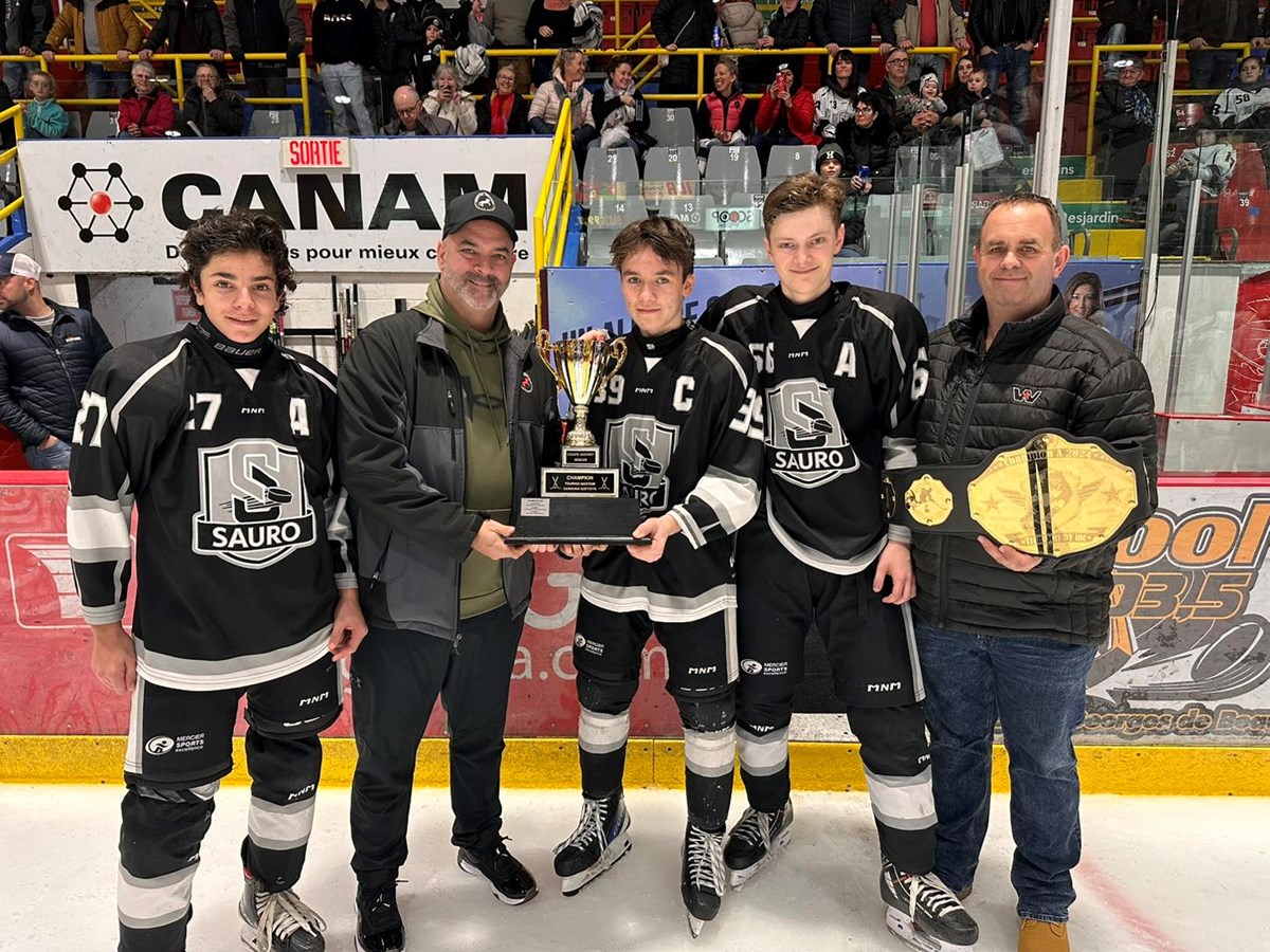 Justin Breton, joueur du tournoi