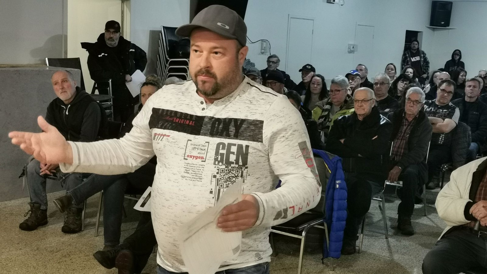 Le citoyen Rouan Bilodeau.
