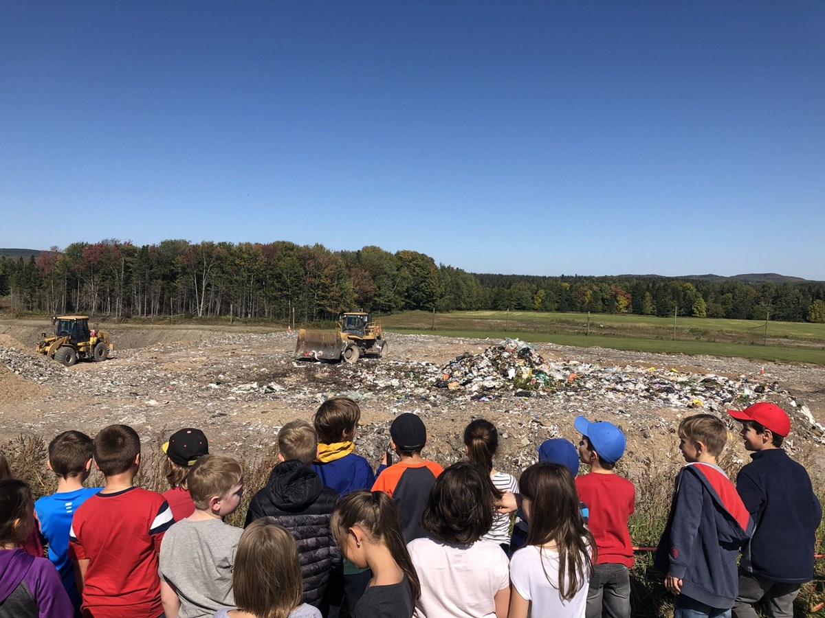 Les écoles invitées au Centre de récupération et de gestion des déchets