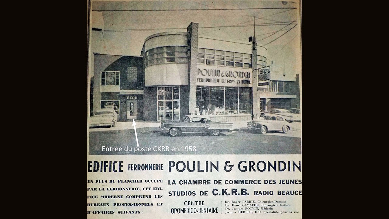 Le poste de radio CKRB 1460