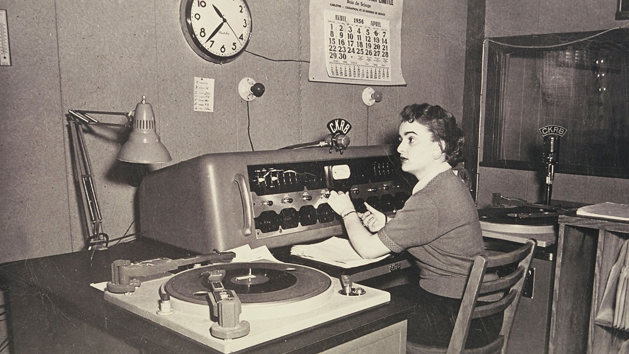 Le poste de radio CKRB 1460