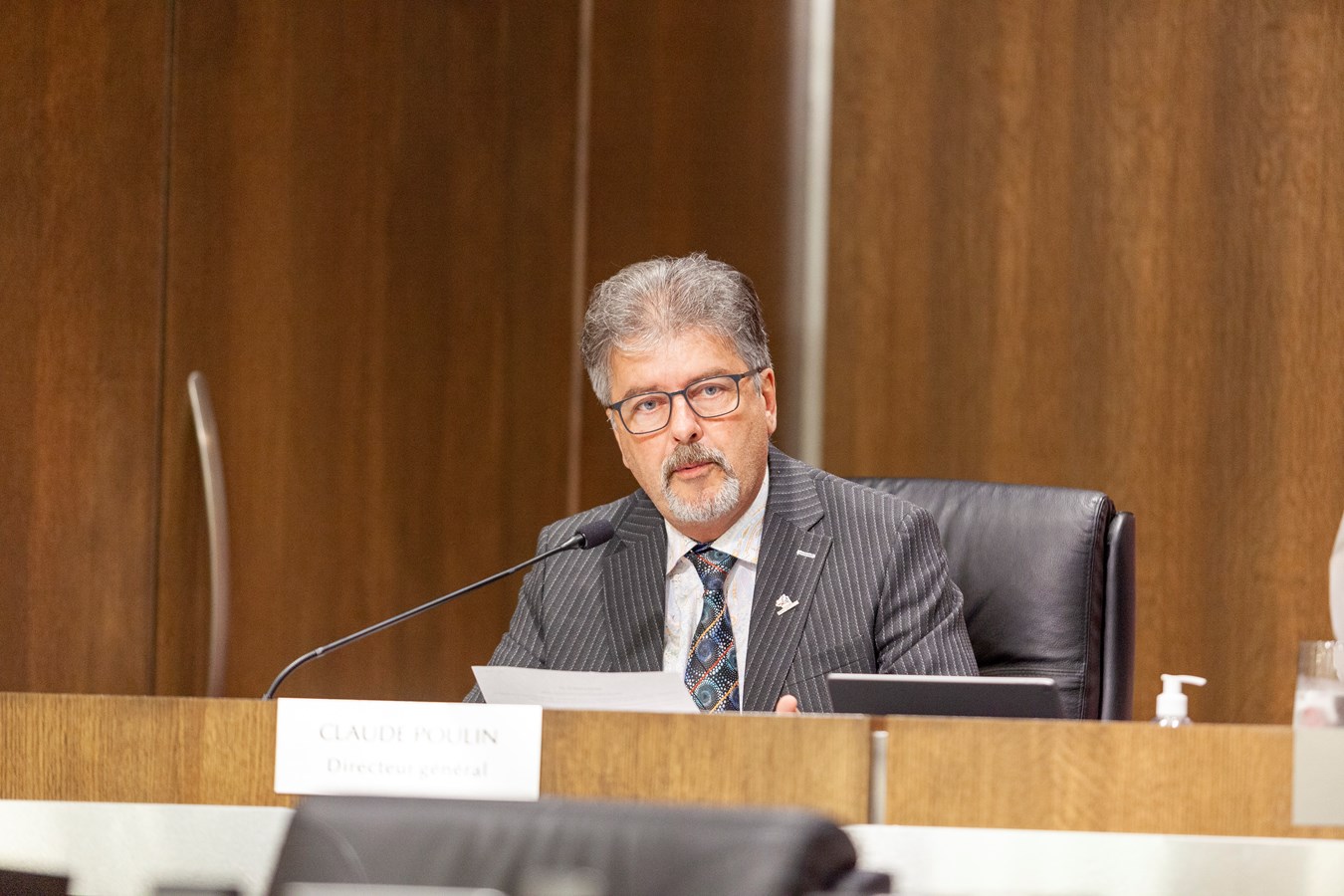 Claude Poulin, directeur général