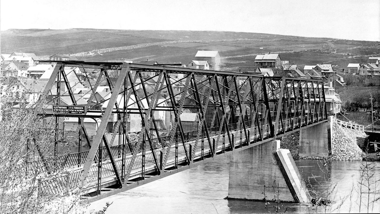 Les anciens ponts de fer de Saint-Georges