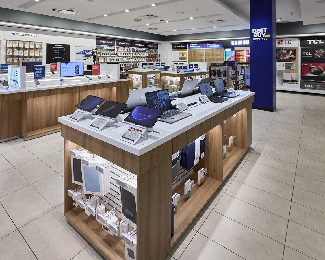 L'intérieur du futur magasin