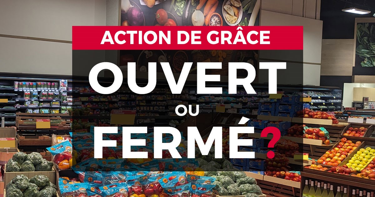 Action de grâce: ouverts ou fermés ?