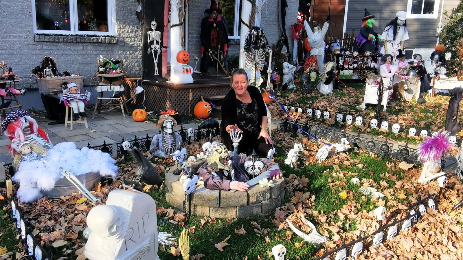 Nancy Vachon, une accro de la fête de l'Halloween