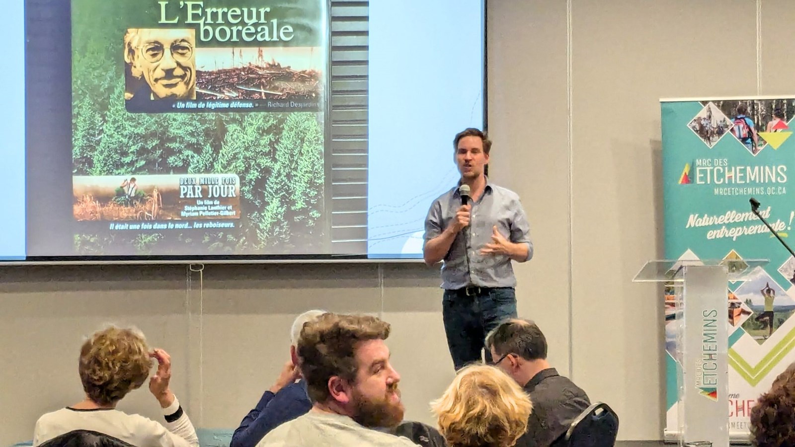 Vif succès de la conférence «Chasse et forêt dans l'histoire du Québec»