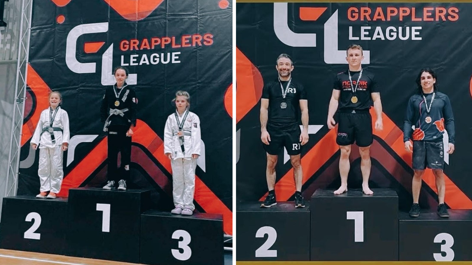 Le centre d’arts martiaux Kaizen rafle 16 médailles au tournoi Grapplers League