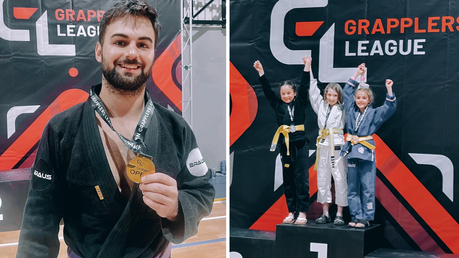 Le centre d’arts martiaux Kaizen rafle 16 médailles au tournoi Grapplers League