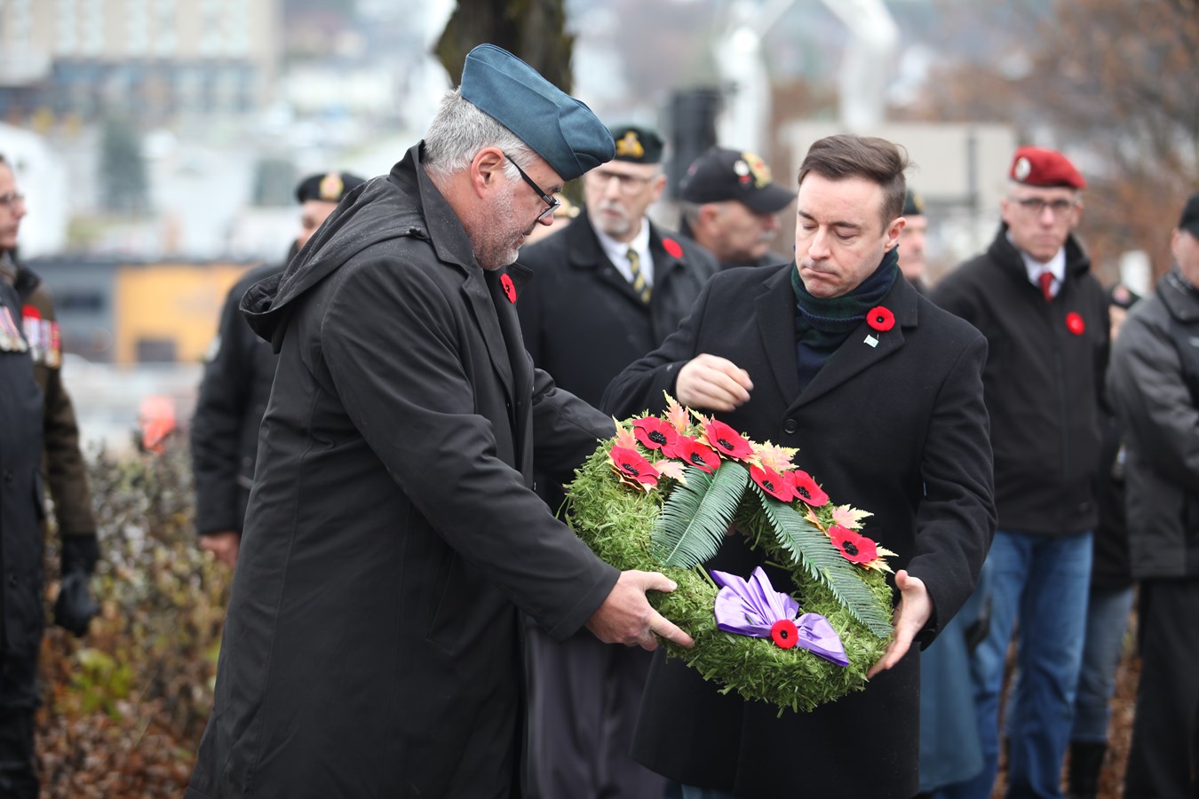 Le Jour du souvenir à Saint-Georges en images