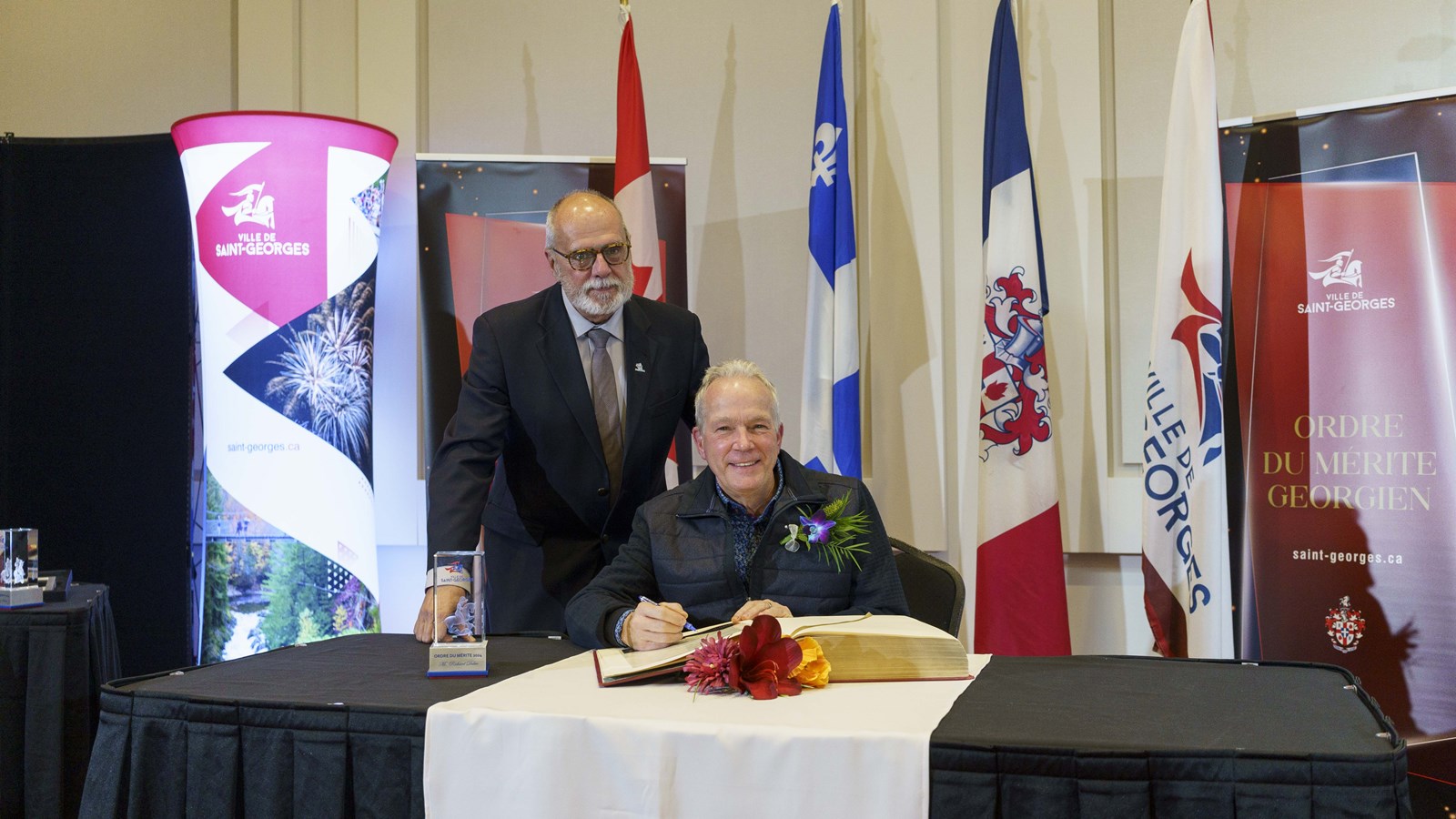 Claude Morin et Richard Dulac