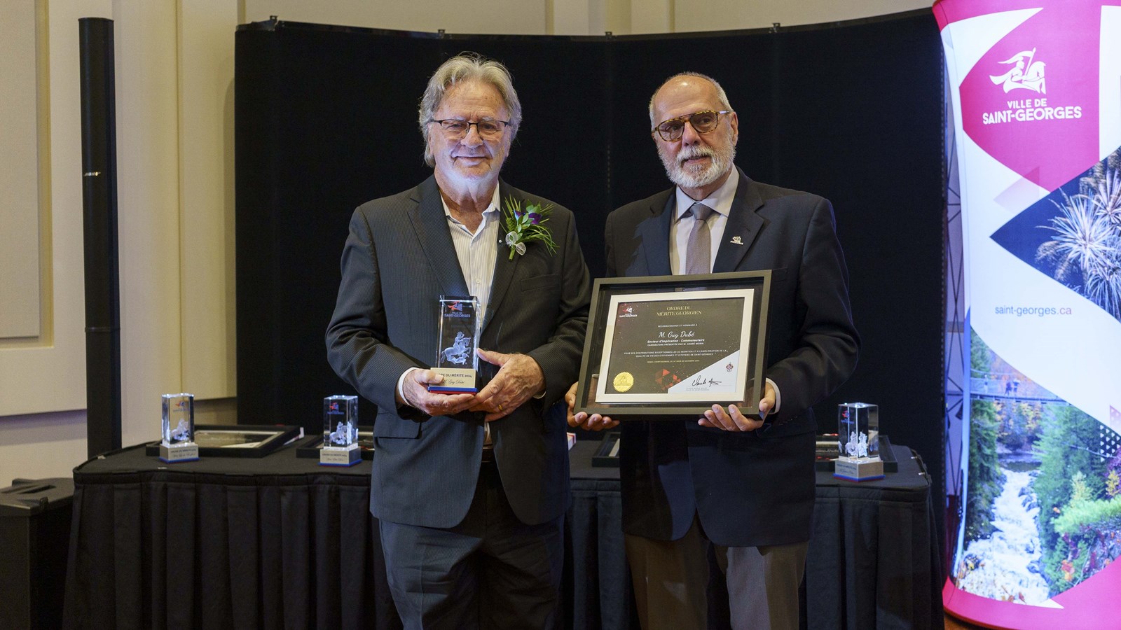 Guy Dubé et Claude Morin