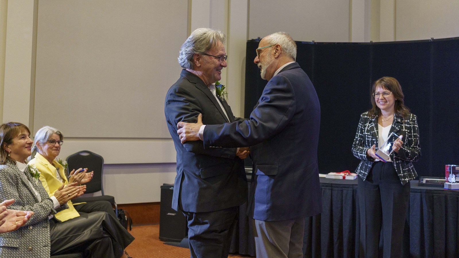 Guy Dubé et Claude Morin