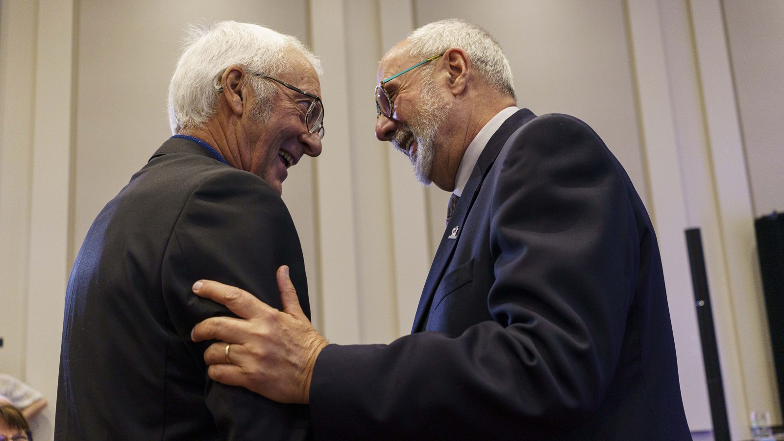 Claude Morin et Gaétan Pouliot