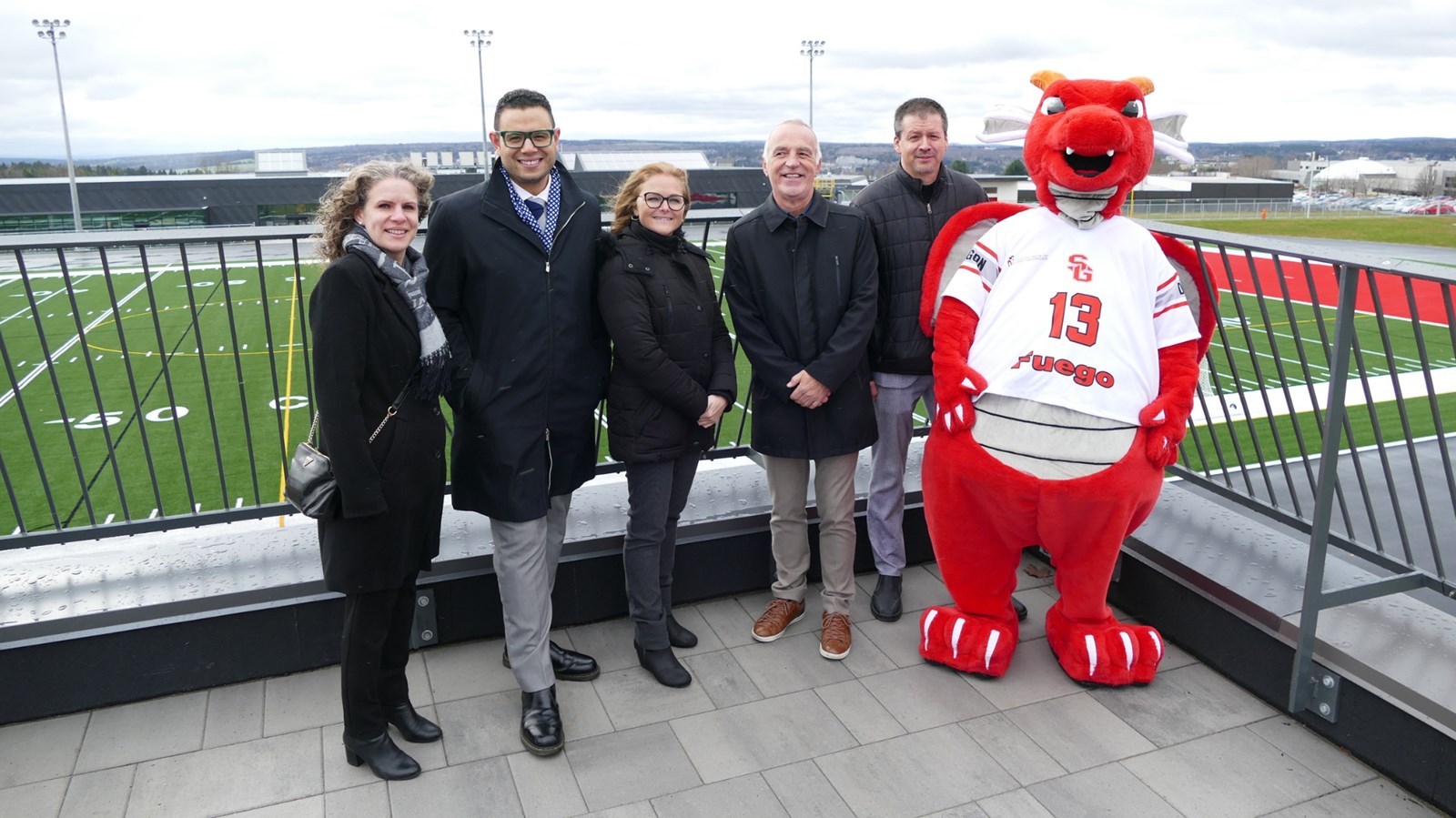 La Polyvalente de Saint-Georges inaugure sa nouvelle piste d’athlétisme et ses plateaux sportifs