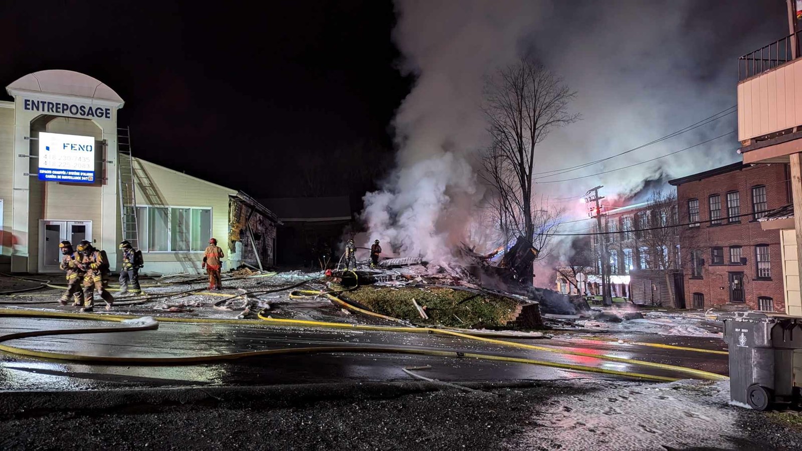 Incendie majeur à Saint-Georges : le chef des pompiers fait le point