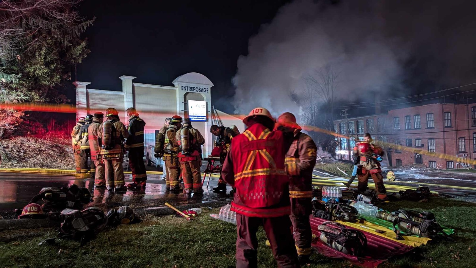 Incendie majeur à Saint-Georges : le chef des pompiers fait le point