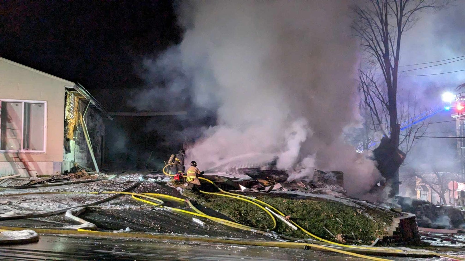 Incendie majeur à Saint-Georges : le chef des pompiers fait le point