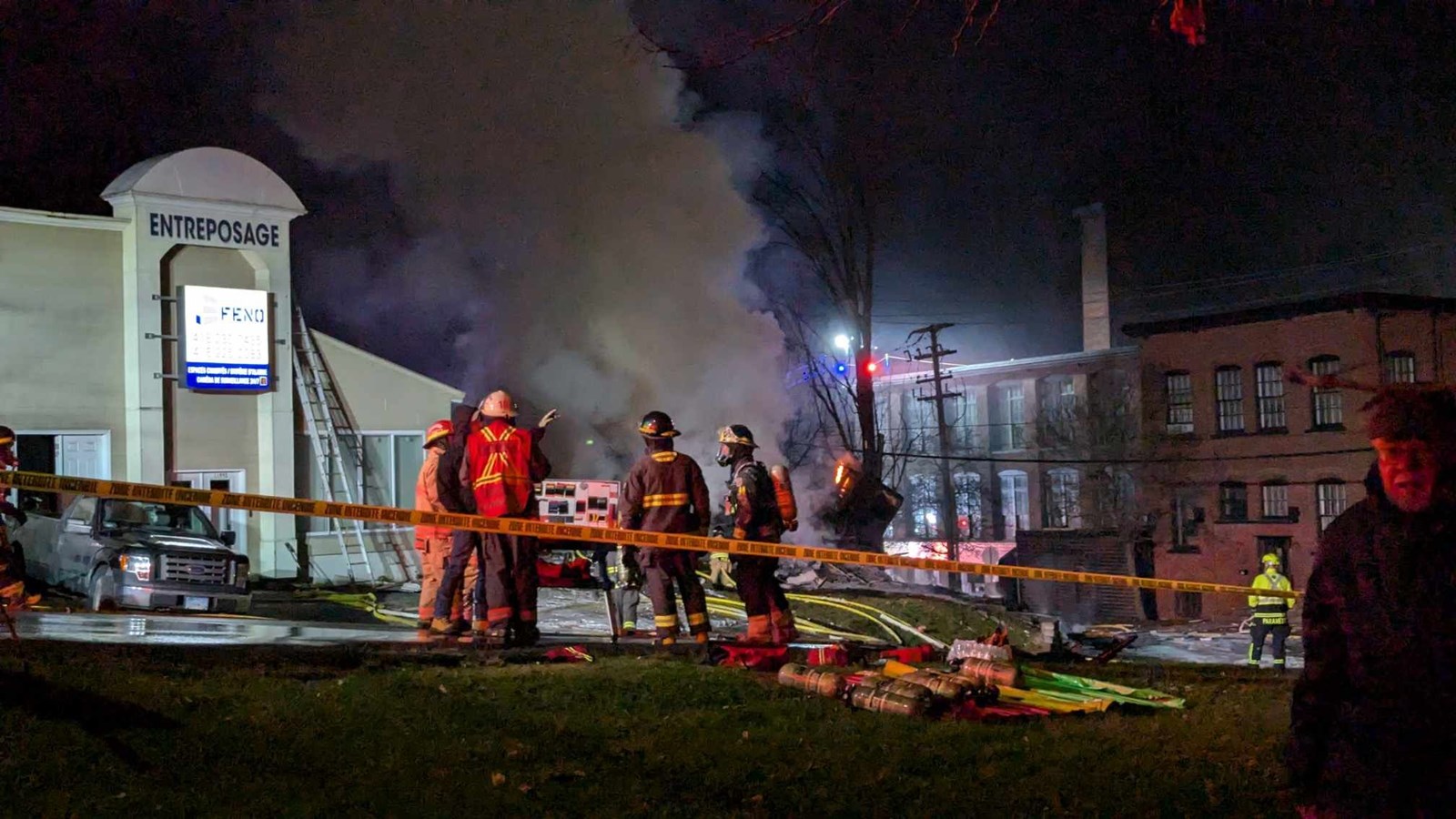 Incendie majeur à Saint-Georges : le chef des pompiers fait le point