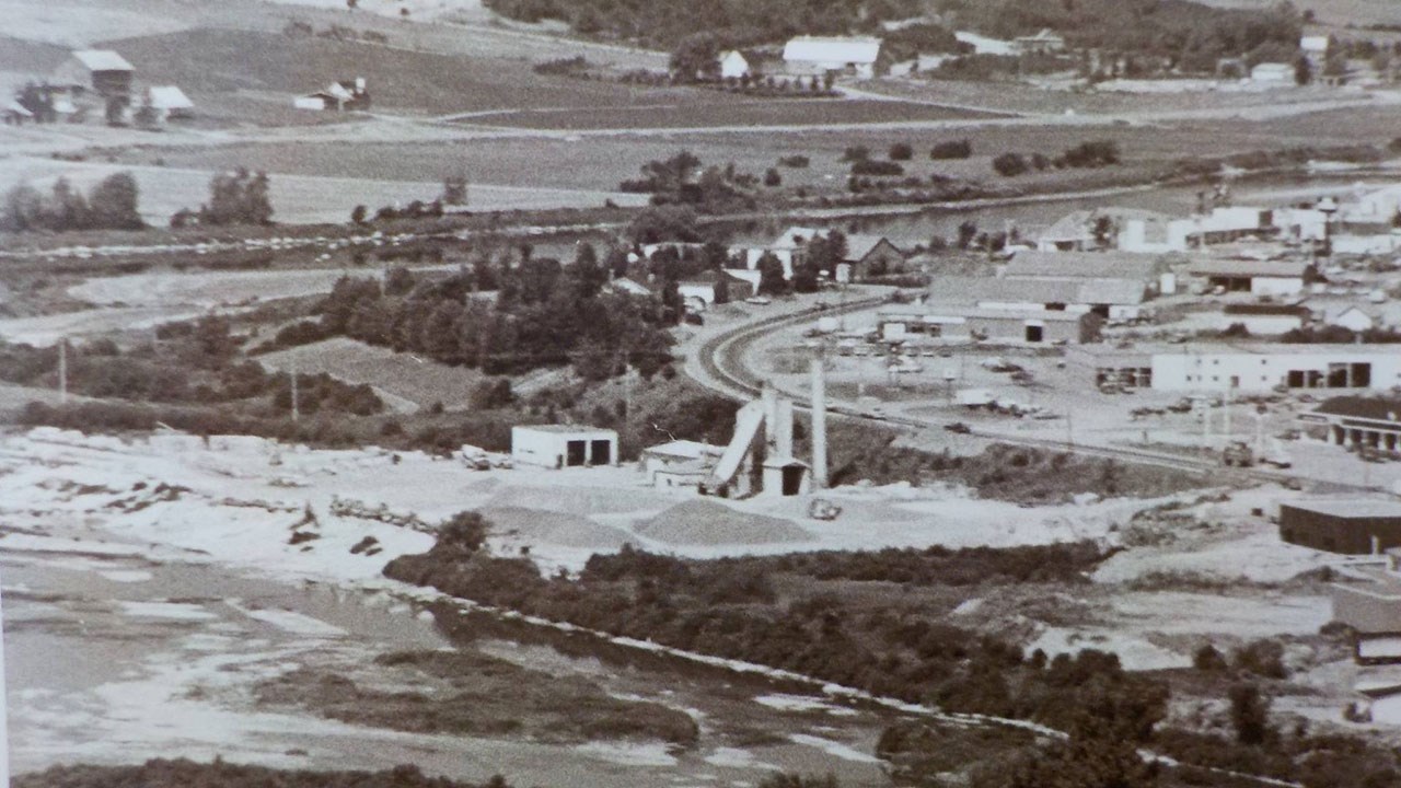 Les Ready-Mix de Kennebec Construction au siècle dernier