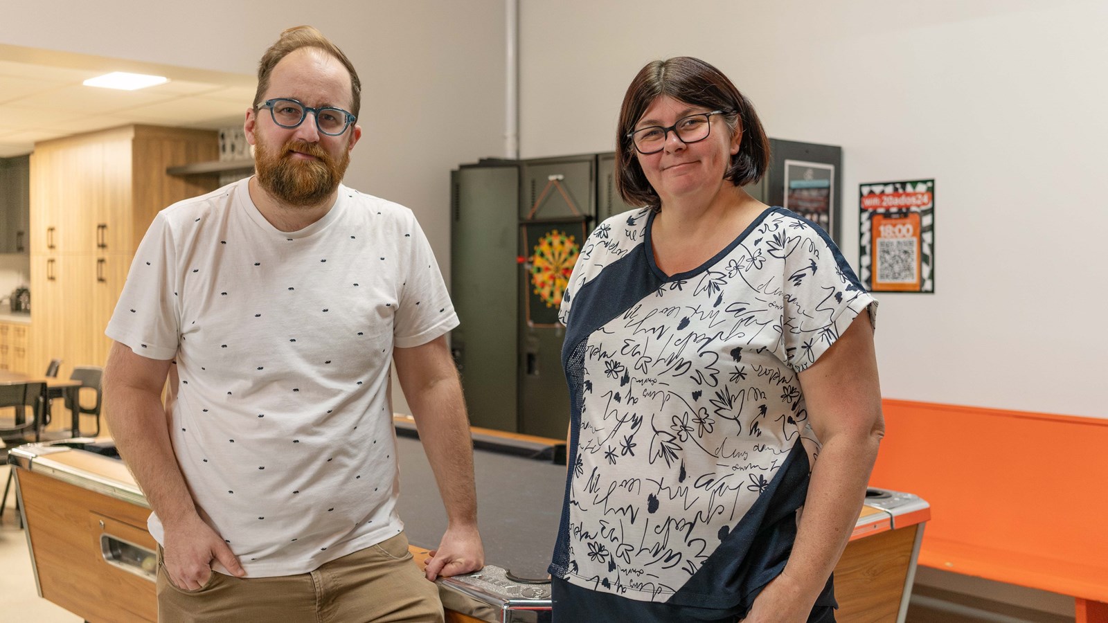 Marc-Antoine Boisvert et Julie Barrette