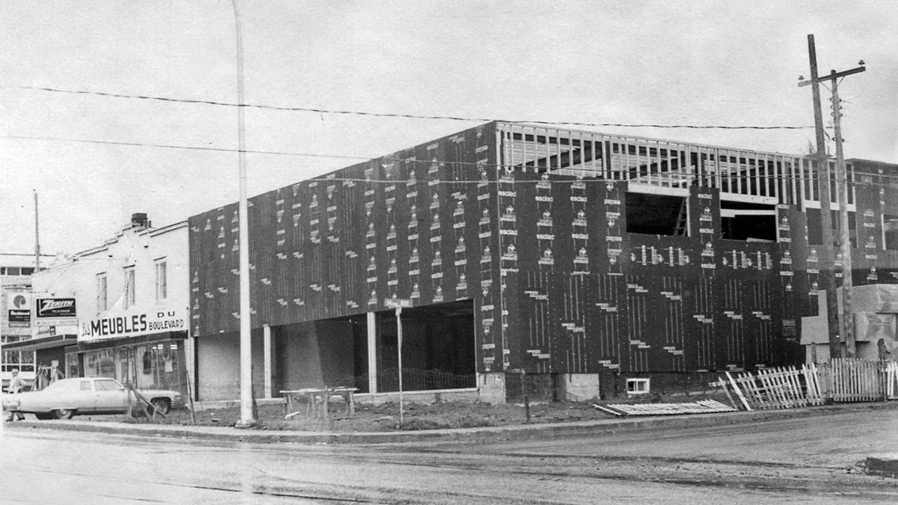 L'ancien magasin les Meubles du Boulevard d'Armand Roy