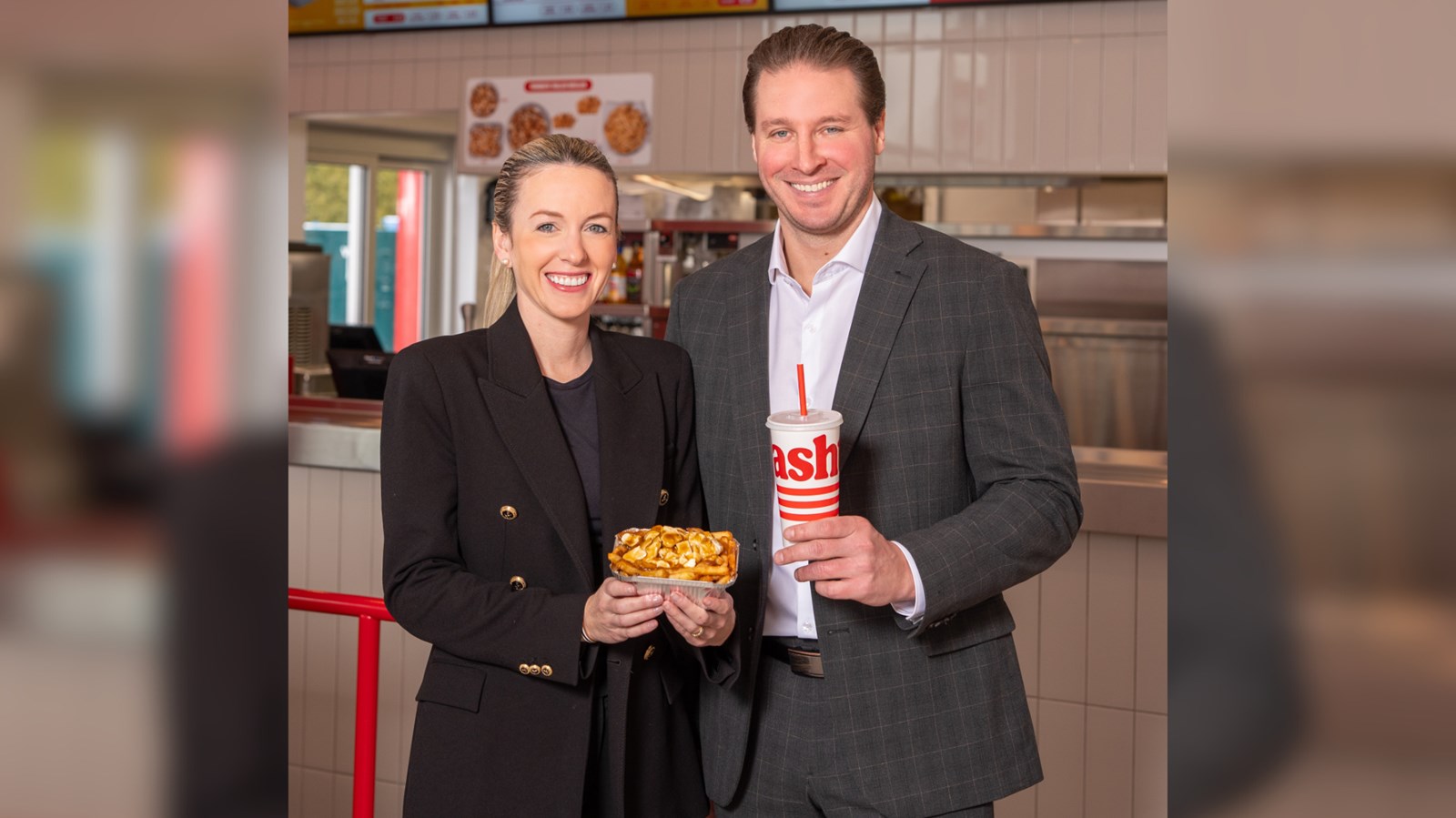 Émily Adam et Jean-Christophe Lirette, les deux nouveaux propriétaires de la chaîne Ashton