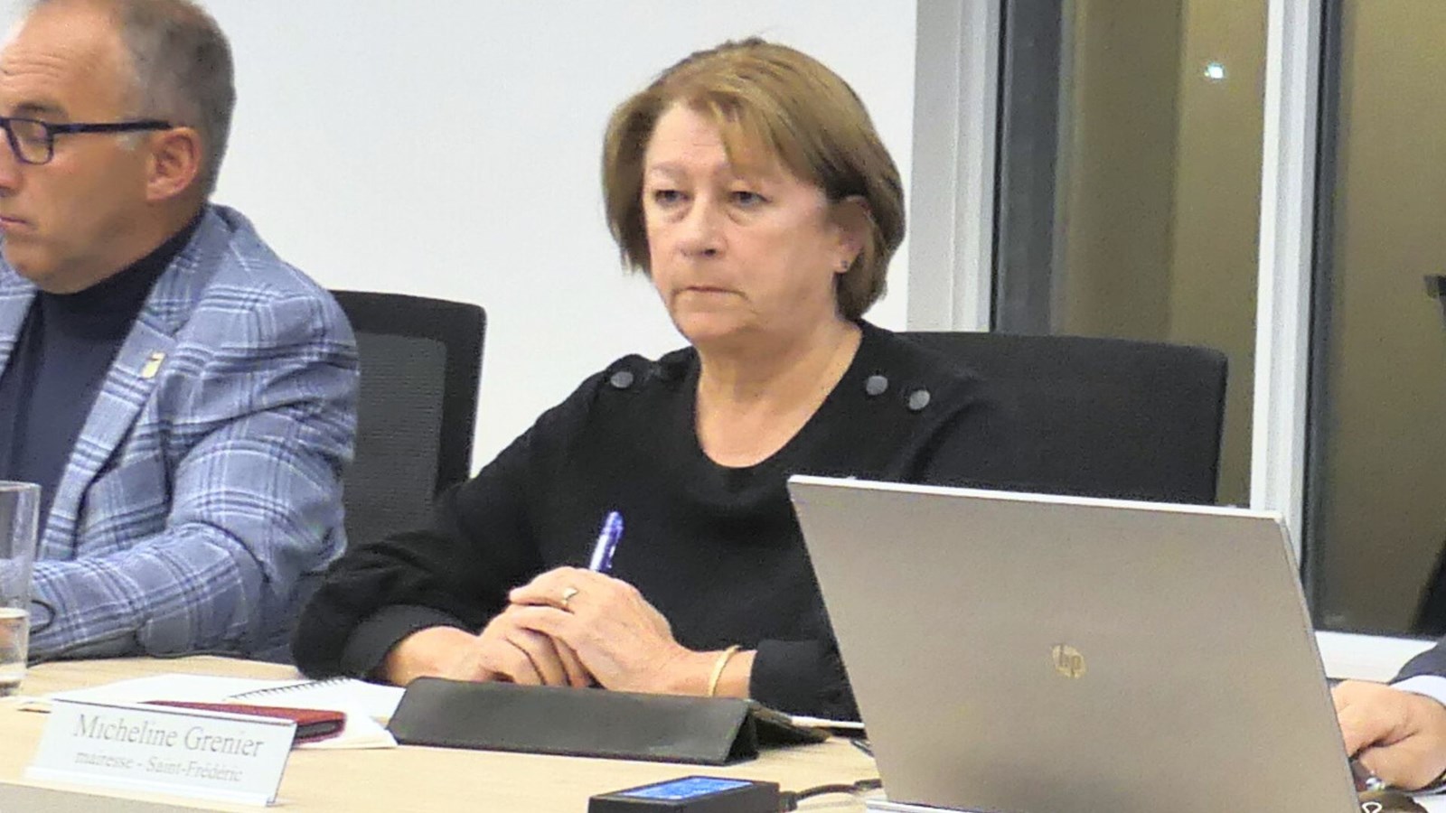 La mairesse de Saint-Frédéric, Micheline Grenier.