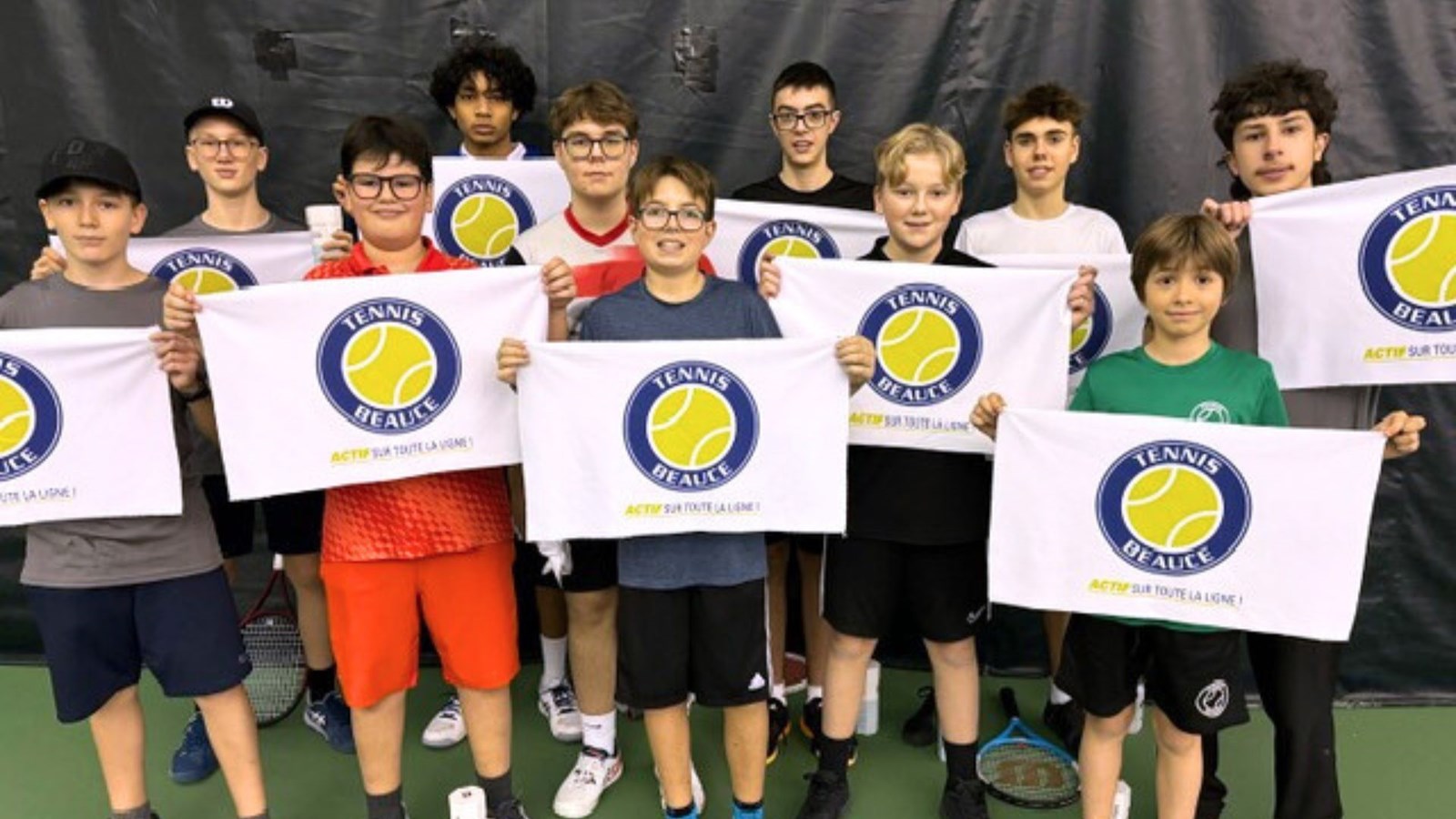 Plusieurs jeunes ont pris part au tournoi.