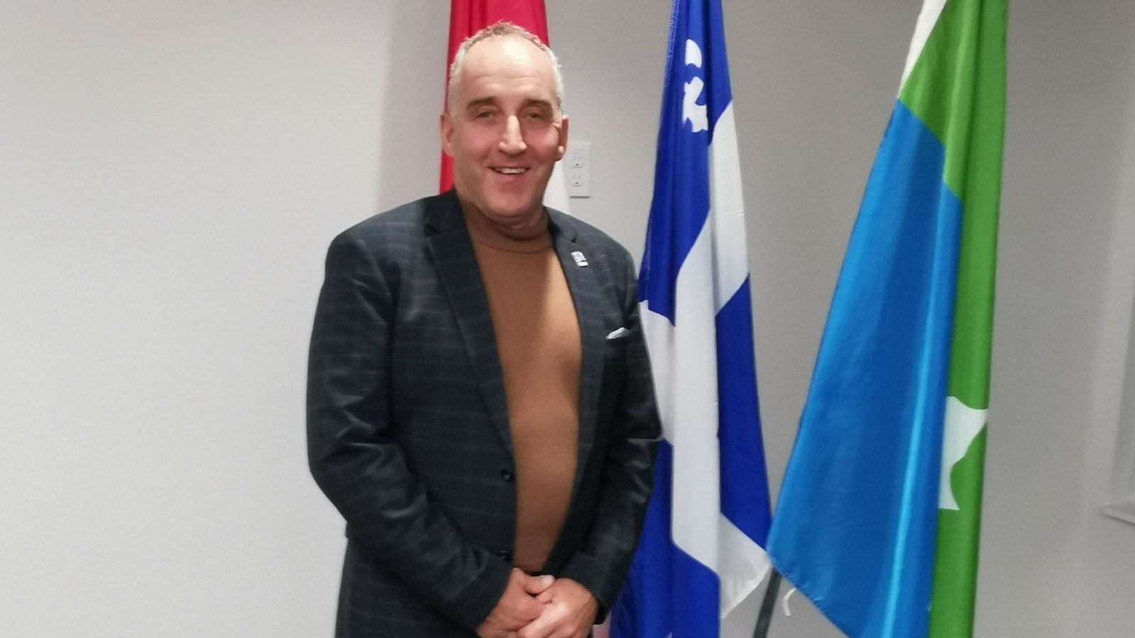 Le maire de Saint-Odilon-de-Cranbourne, Patrice Mathieu.