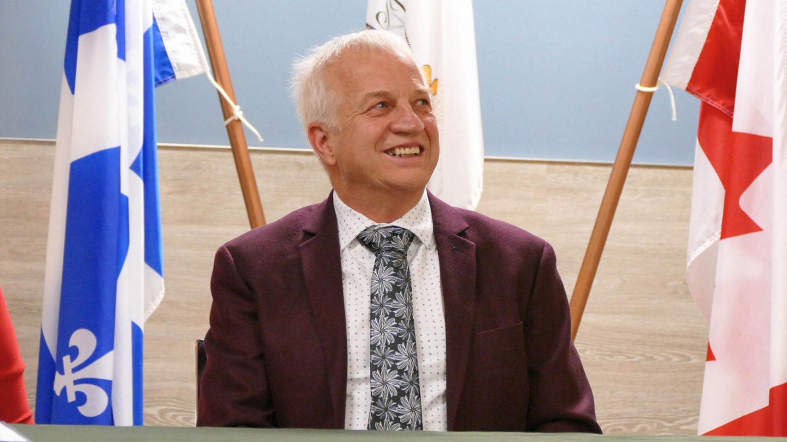 Le maire de Saint-Jules, Sylvain Cloutier.