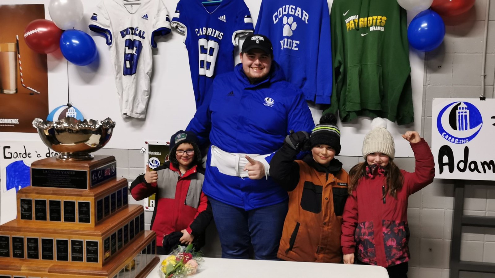 Saint-Gédéon honore son champion Adam Lachance