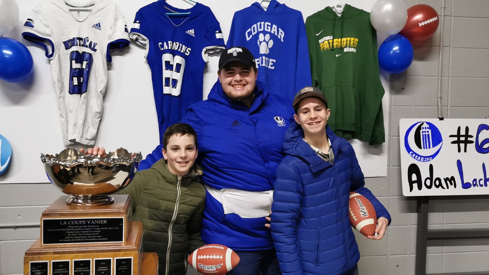 Saint-Gédéon honore son champion Adam Lachance