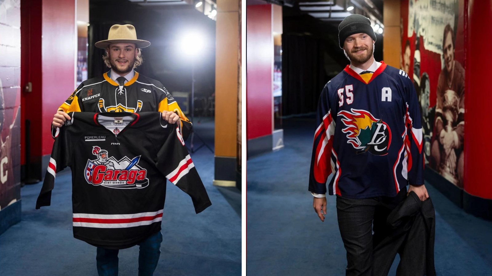 Joshua Roy et Joel Armia