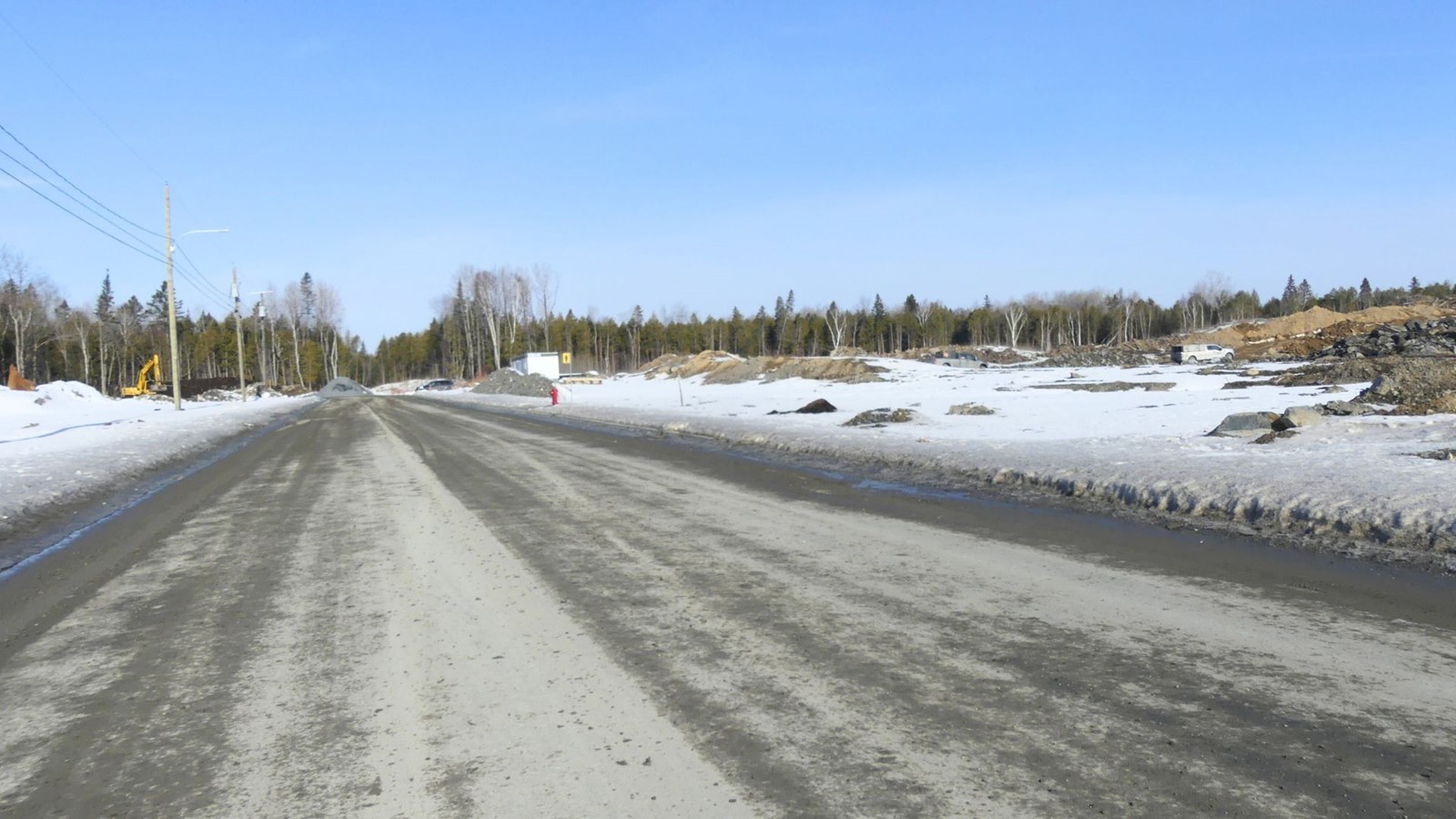 La construction se fera dans ce secteur de la 22e avenue.